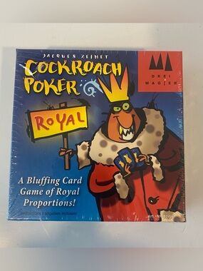 Cockroach Poker Royal Bluffing Card Game NEW SEALED